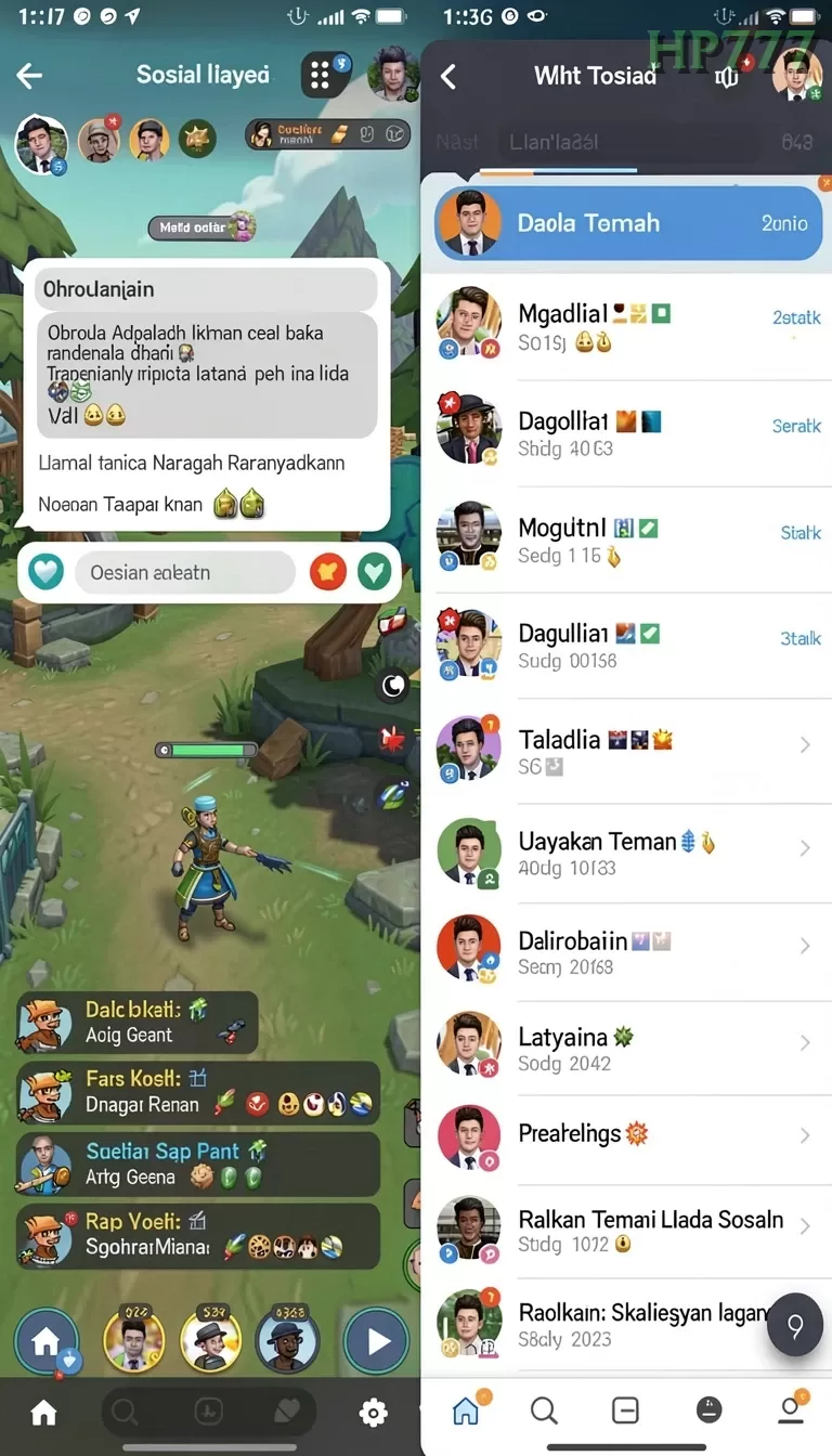 Cuplikan layar KA789 — halaman utama